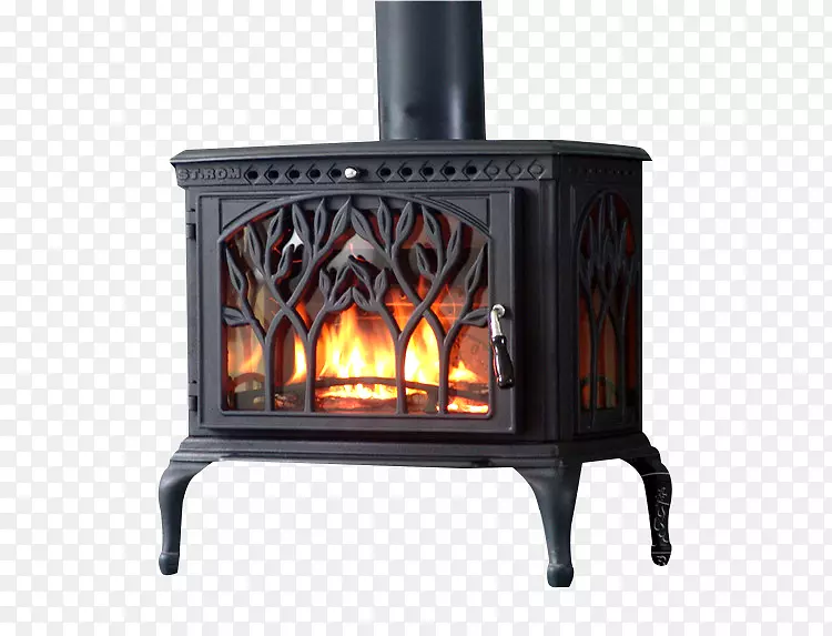 壁炉铸铁烟囱集中供暖家用电器.铁装饰木炭壁炉材料