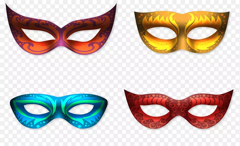 威尼斯面具狂欢节-光效应采集护目镜