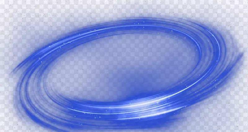 循环水蓝空气涡旋效应元件