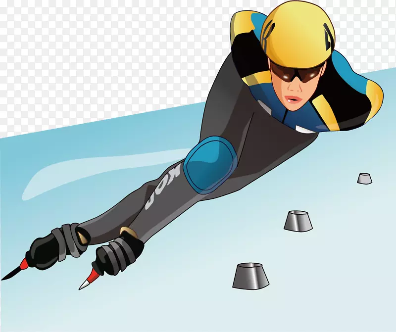 2014年冬季奥运会短道速滑冰鞋-创意滑冰冬季旅游
