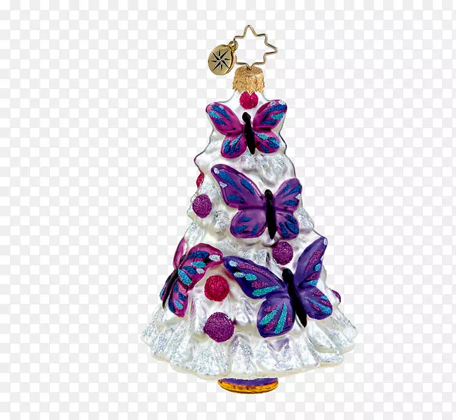 圣诞装饰品圣诞树装饰-漂亮的圣诞树