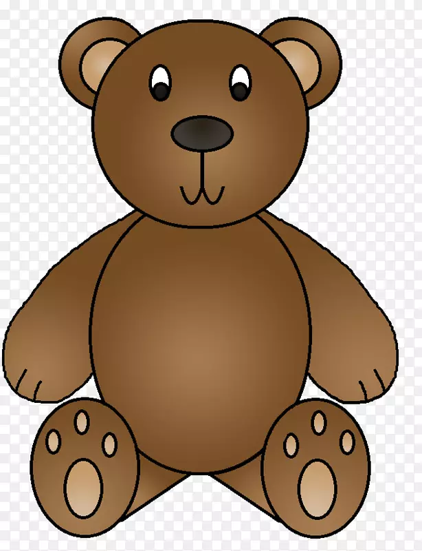 金发熊和三只熊棕色熊，三只熊和金发熊剪贴画-熊悬崖