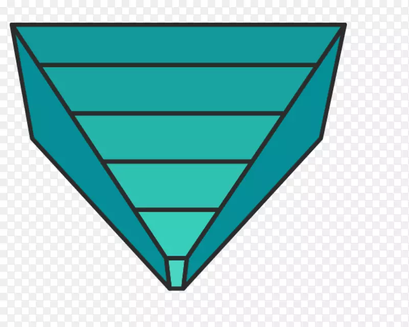 三角形金字塔-三角形倒金字塔