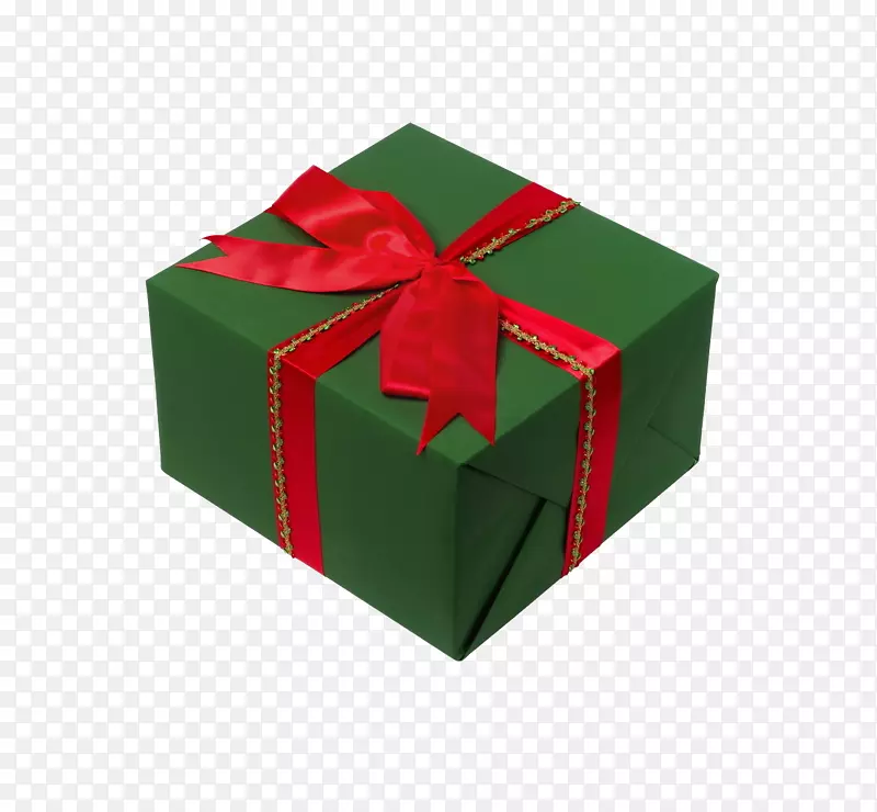礼品盒绿色-礼品