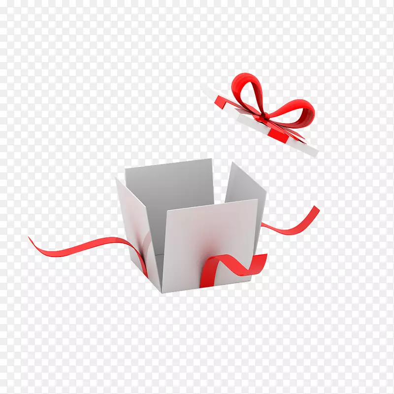 圣诞礼品盒-白色礼品盒