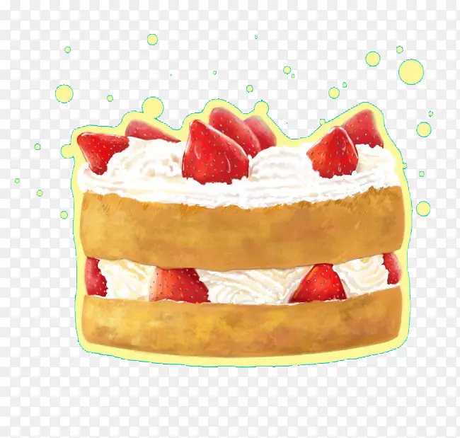 托尔特水果蛋糕奶油生日蛋糕-蛋糕