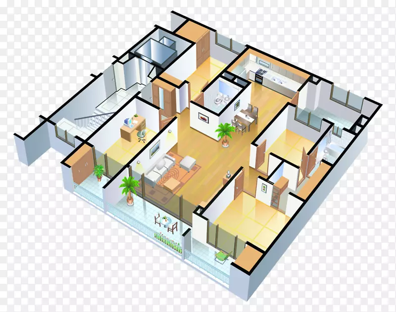 三维计算机图形房屋.三维房屋模型
