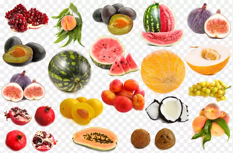 糖尿病水果-3D卡通水果素描