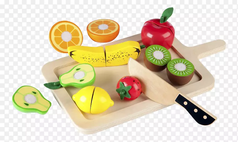 Amazon.com水果沙拉玩具切割-3D卡通水果