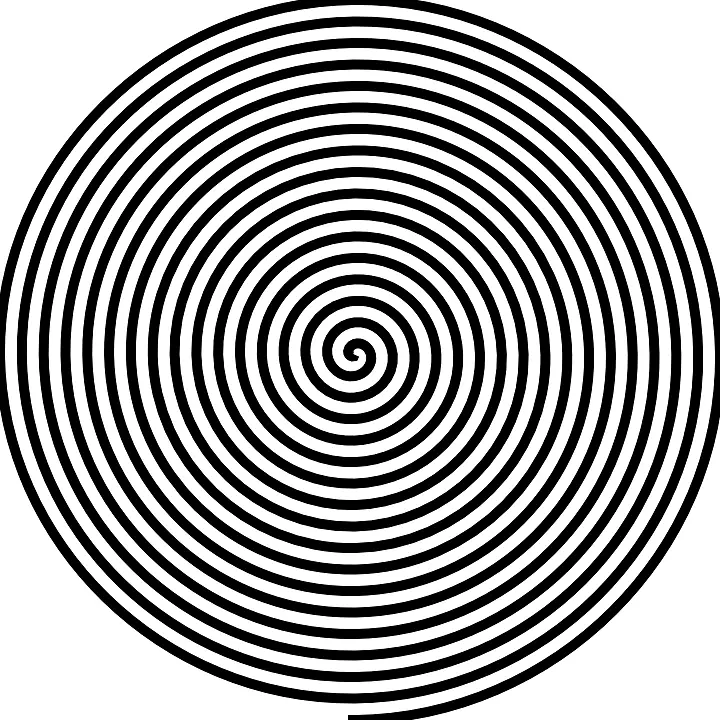 光学幻象光学绘图.螺旋