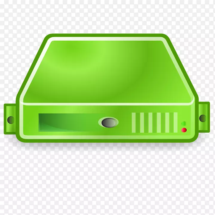 计算机图标计算机服务器数据库服务器剪贴画绿色服务器剪贴画