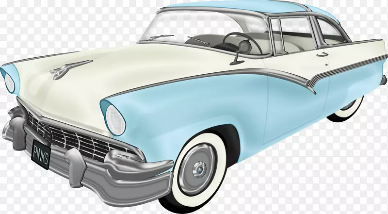 萨拉索塔经典汽车博物馆汽车展览剪贴画-1950年汽车剪贴画