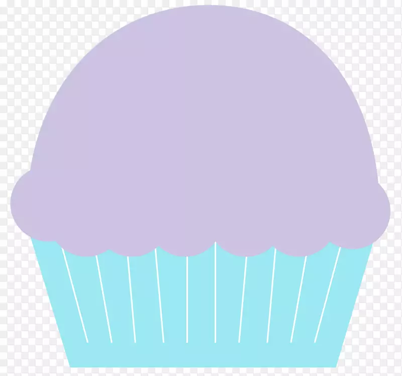紫色下巴杯字体-纸杯蛋糕剪贴件透明
