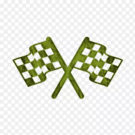 赛车旗，汽车赛车，电脑图标，版税-免费绿色赛车剪贴画