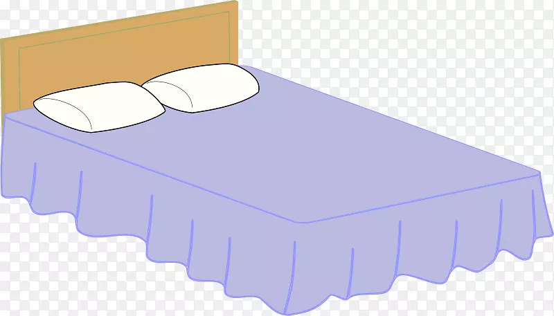 卧室床尺寸剪贴画-大床剪贴画