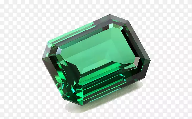 翡翠宝石绿宝石PNG透明图像