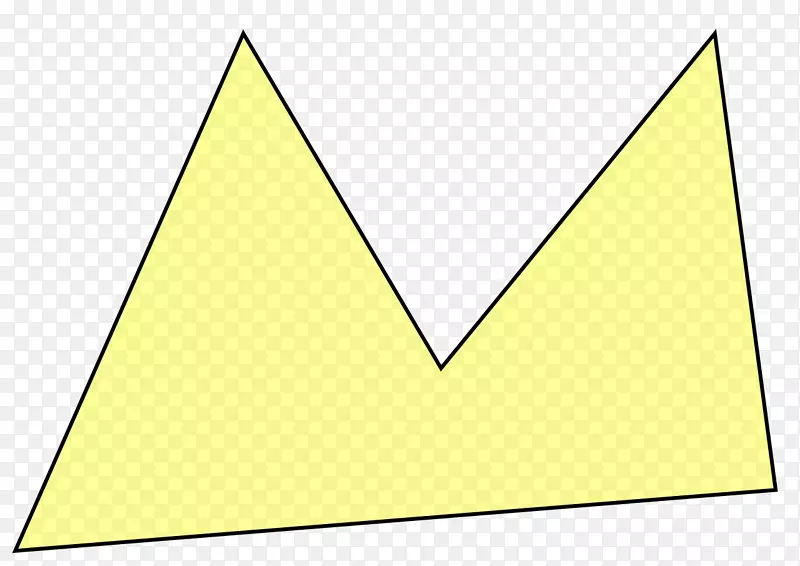 三角形区域黄色字体-SVG图库