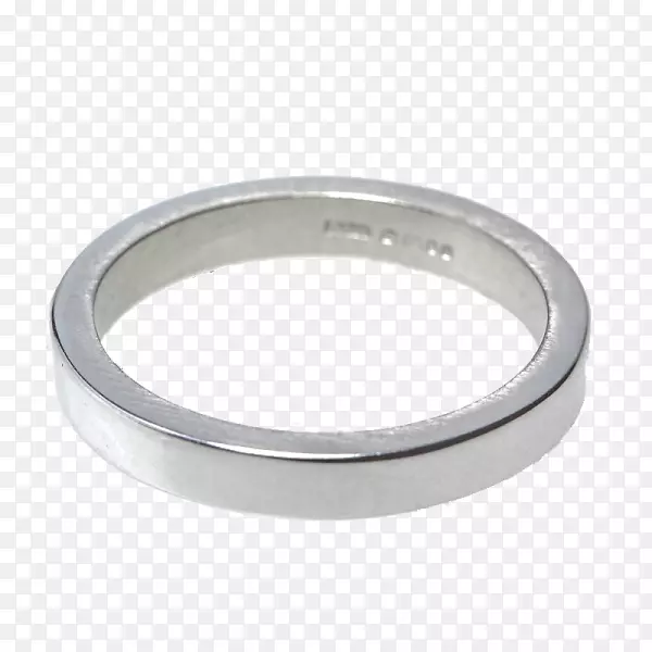 结婚戒指钻石珠宝-银一枚结婚戒指PNG