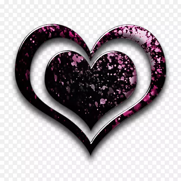 免费剪贴画-粉色心脏图标