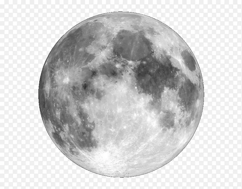 超级月亮满月北半球收获月亮-月亮悬崖
