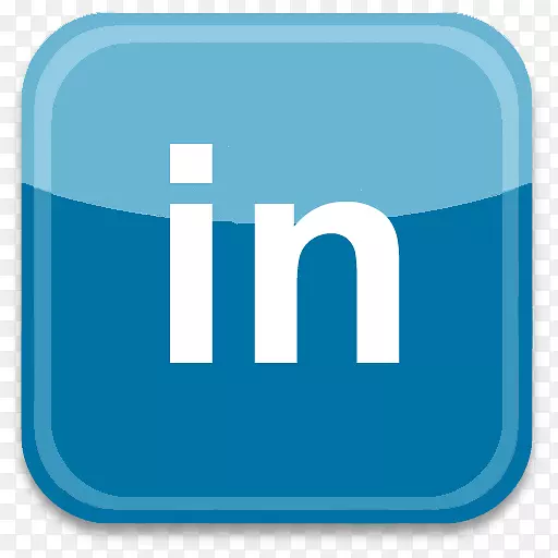 社交媒体LinkedIn电脑图标网站按钮-获取LinkedIn徽标PNG图片