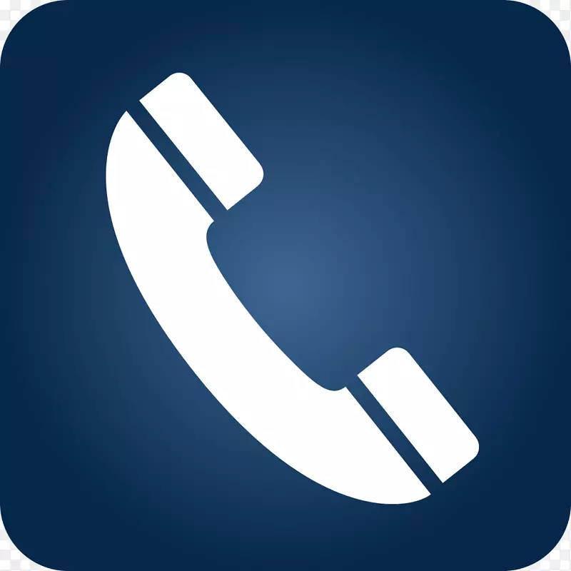 iphone电脑图标电话符号剪辑艺术电话图标蓝色梯度