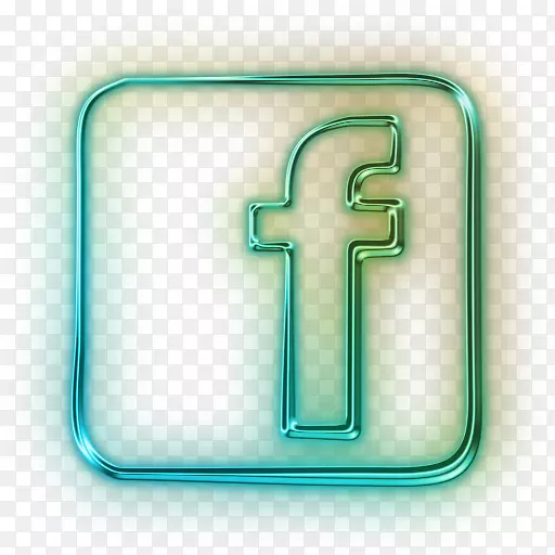 Facebook电脑图标，如按钮社交网络服务&Photoshop效果和教程：FacebookPNG标识，图标