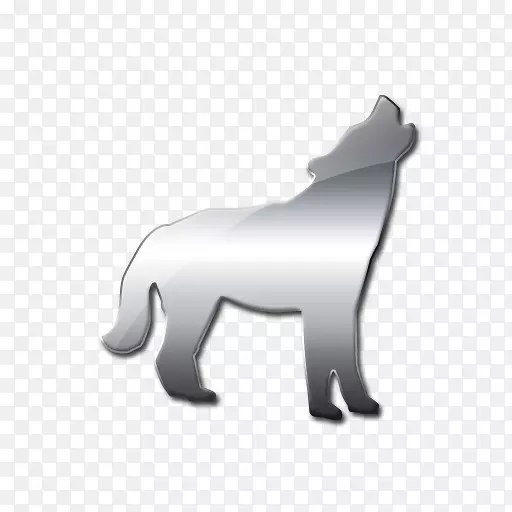 狗电脑图标桌面壁纸夹艺术狼(狼)图标