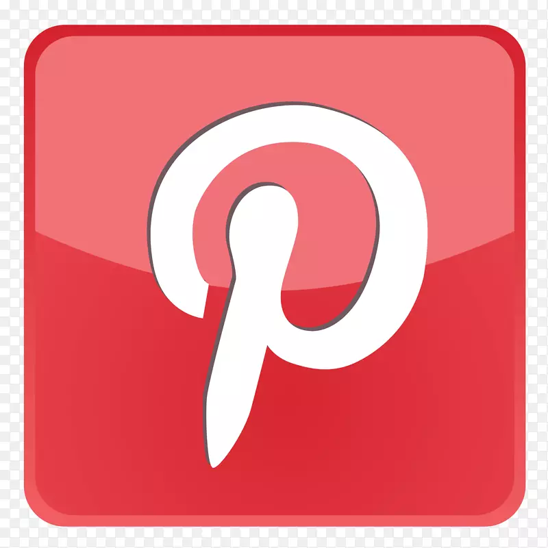 电脑图标-Pinterest徽标PNG