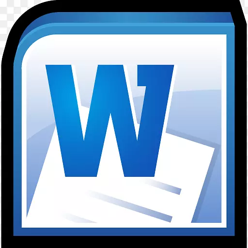 Microsoft Word计算机图标Microsoft Office-Microsoft Office Word图标Office ...