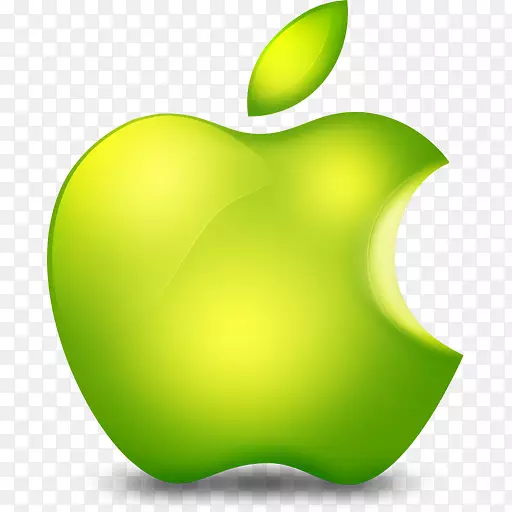 Macintosh操作系统苹果图标图像格式电脑图标有光泽的苹果图标