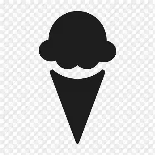冰淇淋雪锥电脑图标餐厅冰淇淋图标