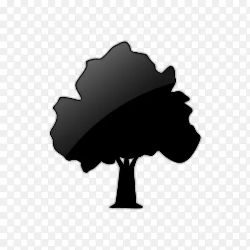 树荫树，电脑图标，橡木剪贴画.落叶树(树)图标#051466？图标等