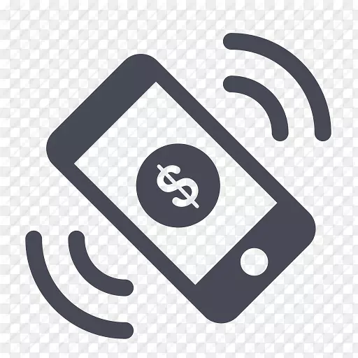 iphone移动支付计算机图标-现金，移动，货币，NFC，支付，电话图标