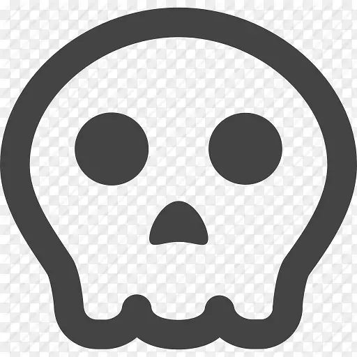 计算机图标笑脸linux-南瓜，骷髅，警告图标