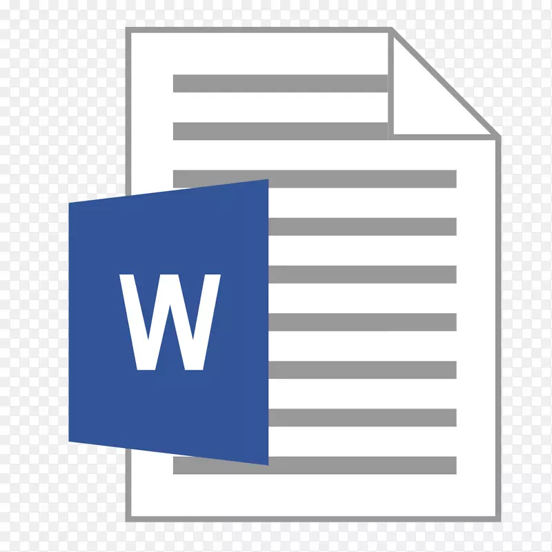 microsoft Word office打开xml文档、计算机图标、计算机文件-Word文件图标