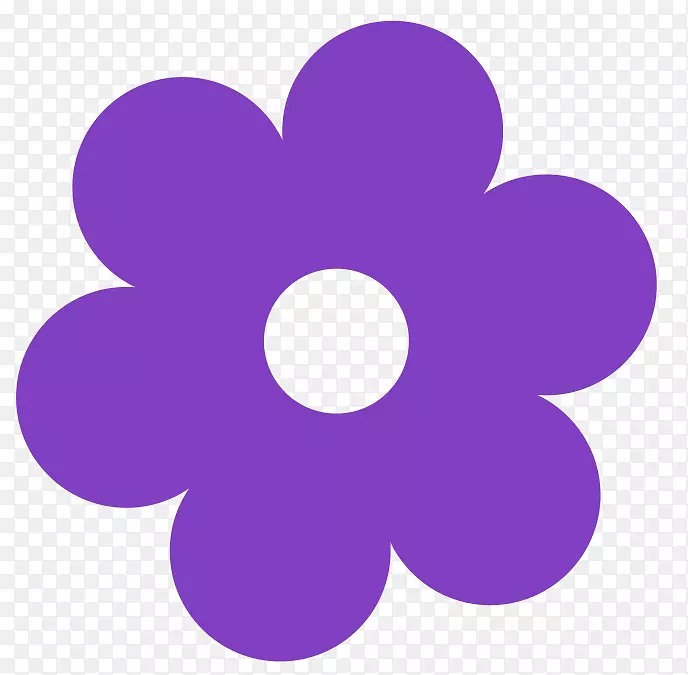 紫花紫罗兰剪贴画-免费下载高分辨率紫花PNG