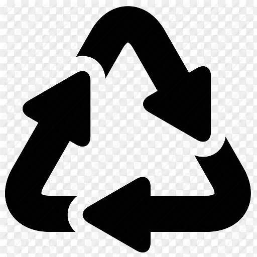 回收符号卡氏公司材料绿色废物-回收，回收图标