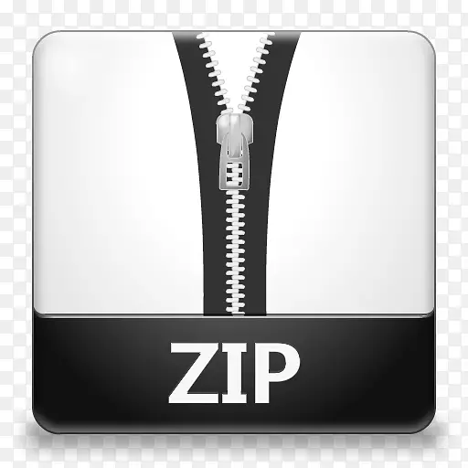 计算机图标7z 7-zip文件压缩大小图标