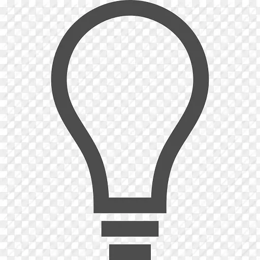 照明计算机图标白炽灯灯泡照明思维图标