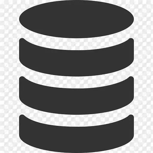 黑色品牌白色字体-服务器存储图标