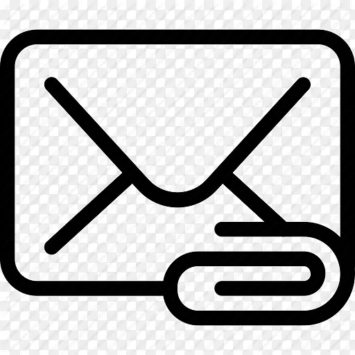 电脑图标电子邮件下载-电子邮件附件免费图标