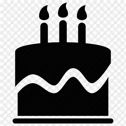 生日蛋糕纸杯蛋糕烘焙电脑图标-图片图标生日