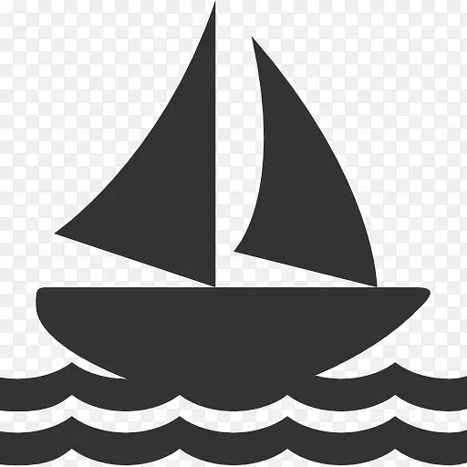 电脑图标帆船龙舟，帆船图标