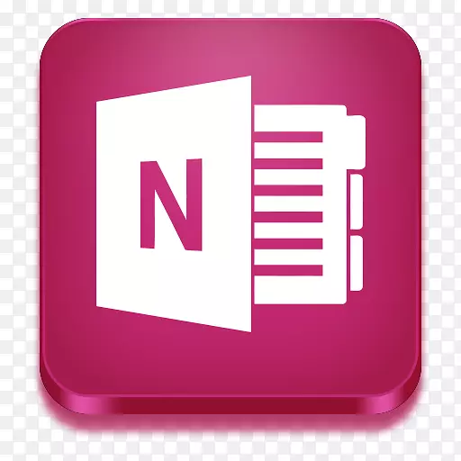 Microsoft OneNote Microsoft Office 2013应用软件-OneNote图标