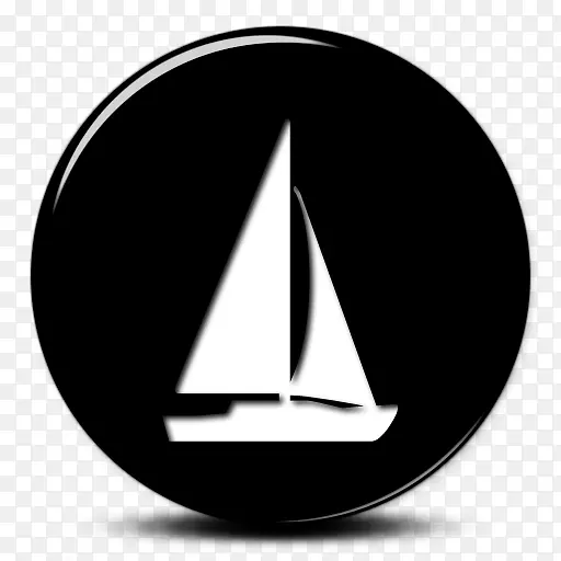 帆船电脑图标航行-航行透明图标