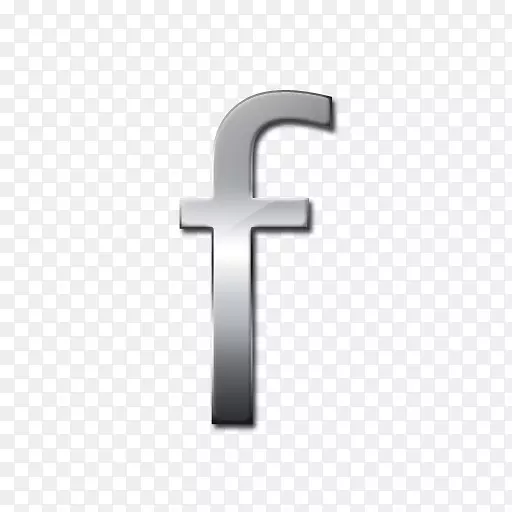 电脑图标字母f-灰色字母f图标png
