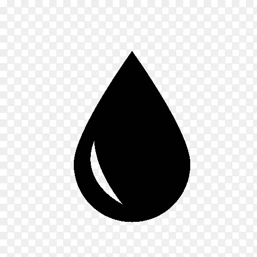 落水剪贴画-图标石油SVG