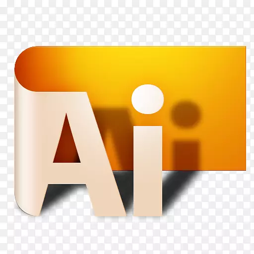 Adobe插画师徽标adobe系统电脑图标-png ai免费图标