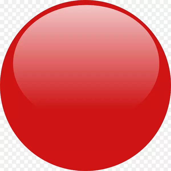 电脑图标红色圆点剪贴画红色按钮图标png